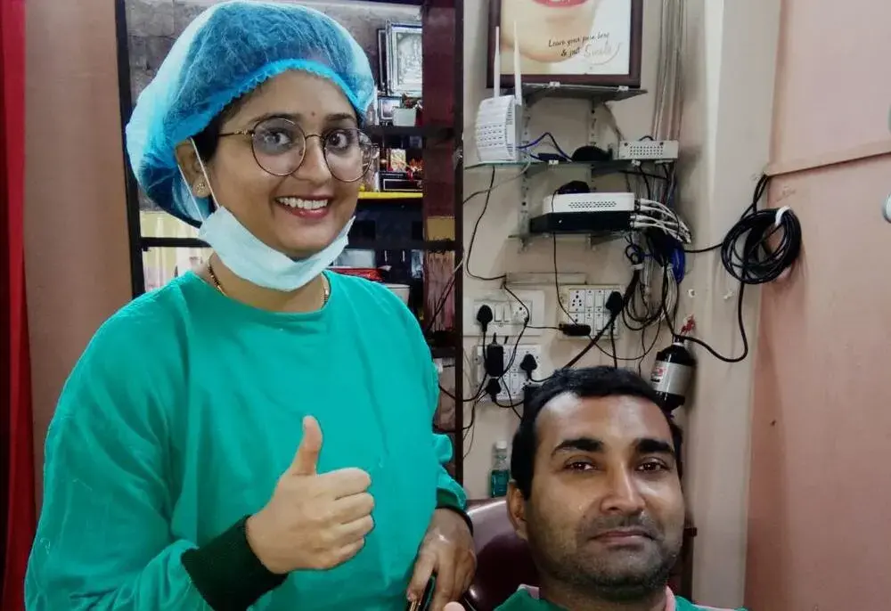 Patient smile transformation