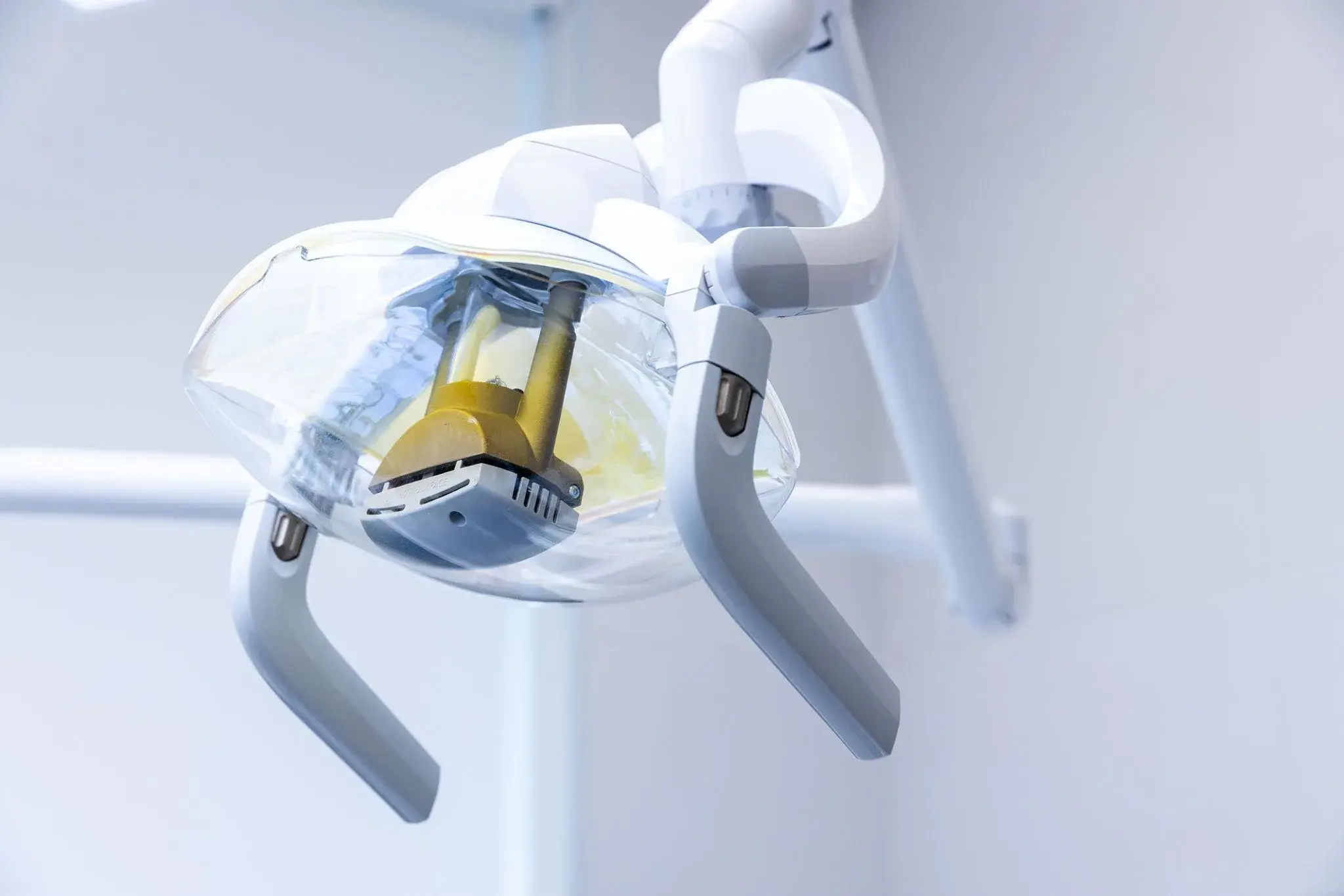 Modern dental instruments setup